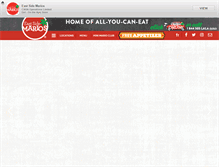 Tablet Screenshot of eastsidemarios.com